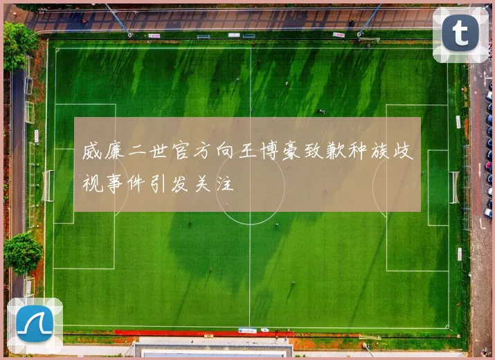威廉二世官方向王博豪致歉种族歧视事件引发关注