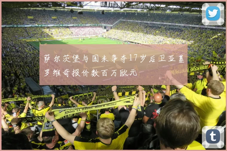 萨尔茨堡与国米争夺17岁后卫亚基罗维奇报价数百万欧元